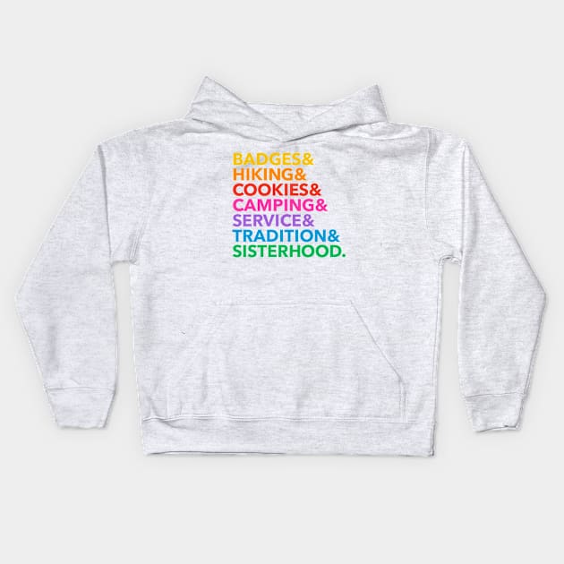 Everything Scouting Kids Hoodie by 5571 designs